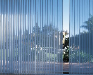 Semi clear custom blinds looking outside Millville DE